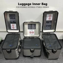 New Motorcycle Luggage Bag Black Inner Bags Blue Top Side Case Bag For BMW R1250GS R1200GS ADV F800GS F850GS F750GS