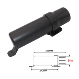 Universal Motorcycle Electric Adults Tool Tube Box Off-Road Motos Motorcycle Tool Tube Gloves Raincoat Box For Harley 315x84mm