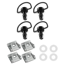For DUCATI MV Agusta Aprilia Yamaha R1 R6 Honda 17mm Universal Quick Release Fasteners D-RING 1/4 Turn Rivet Fairing Bolts Studs
