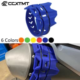 Motocross Exhaust Tail Pipe Protector Cover Guard For Husqvarna TC FC TE TE i FE TX FX 125 250 300 350 400 450 501 Universal