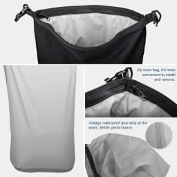 Rhinowalk Motorcycle Rear Seat Bag 10L Or 20L Or 30L Waterproof Saddle Side Bag Luggage Pack MultiFunction Shoulder Bag Backpack