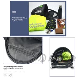 Waterproof Motorcycle Tail Bag Sport Luggage Reflective Saddle Riding Rear Bag Motorcycle Motorbike Scooter Side Back Seat Bag