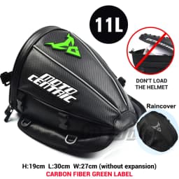 Waterproof Motorcycle Tail Bag Sport Luggage Reflective Saddle Riding Rear Bag Motorcycle Motorbike Scooter Side Back Seat Bag