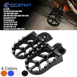 CNC Foot pegs Foot Rests Pedals For KTM SX SXF EXC EXCF XCF XCW XC 50-530 1998-2017 FREERIDE 250F 250R 350 2012-2018 Universal