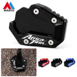 For CRF1100L CRF 1100 L 1100L Africa Twin CNC Motorcycle Kickstand Foot Side Stand Extension Pad Support Plate 2020 2021