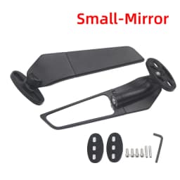 For Honda CBR650R F CBR1000RR CBR600RR CBR 250R 300R 400RR 500R Motorcycle Mirror Modified Wind Wing  Rotating Rearview Mirror