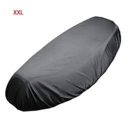 Universal Motorcycle Rain Seat Cover Flexible Waterproof Saddle Cover Black 210D Dust UV Sun Sown Protect Motorcycle Accessorie