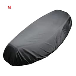 Universal Motorcycle Rain Seat Cover Flexible Waterproof Saddle Cover Black 210D Dust UV Sun Sown Protect Motorcycle Accessorie