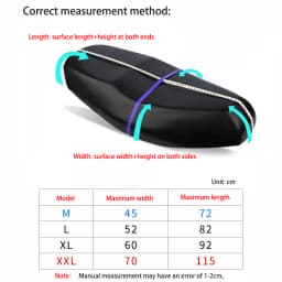 Universal Motorcycle Rain Seat Cover Flexible Waterproof Saddle Cover Black 210D Dust UV Sun Sown Protect Motorcycle Accessorie