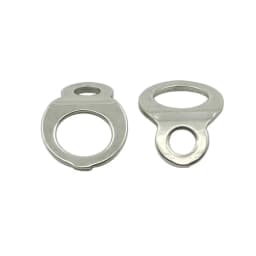 4X Strong Motorcycle Tie Down Strap Rings Stainless Steel For Motorcross/Dirt Bike/ATV/UTV Etc 8/18mm Motorcycle Accessories