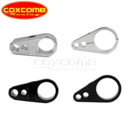 25mm/32mm CNC Aluminum 1 1/4" Brake Cable Clamp Dual Throttle Cable Holder Frame Bar for Harley Honda Yamaha Suzuki Cafe Racer