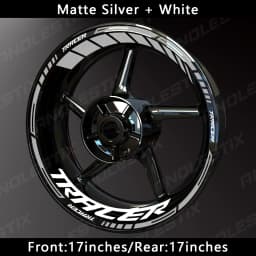 AnoleStix Reflective Motorcycle Wheel Sticker Hub Decal Rim Stripe Tape For YAMAHA TRACER7 TRACER9 TRACER7GT TRACER9GT