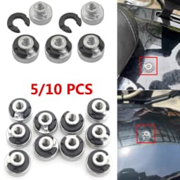 Motorcycle Rear Fender Seat Nut Kit for Harley Sportster Street Bob Softail 1996-2017 Mount Nut Bolt Quick Release Aluminum