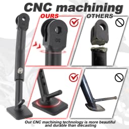 For Honda NC750X 2021 2022 2023 2024 2025 2026 Motorcycle Adjustable Kickstand Steel Side Stand Holder Parking Rack Support Foot