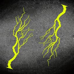 1Pair Creative Lightning Motorcycle Stickers for DIY Scooter Fuel Tank Side Panel Racing Helmet Covers Scratches Vinyl Decals