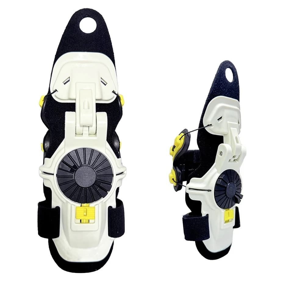 Motorcycle wrist guard X8 wrist support white acid yellow M/L motorcycle protective equipment