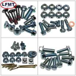Motorcycles Fairing Fender Screw Bolt Kit Set For Honda CR CRF CR125 CR250 CRF250 CRF450 R/X/L/RX 2003-2024 2025 Universal Parts