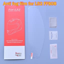 Anti fog film for LS2 ff808 Ff808 FF808 Motorcycle Helmet Lens Visors lens Anti fog sticker Helmet Accessories