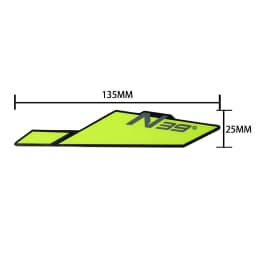 For CFMOTO 450MT MT450 450 MT Motorcycle Sticker Radiator Cover Stickers Headlight Panel Guard Plate Decal ABS Decorative Paster