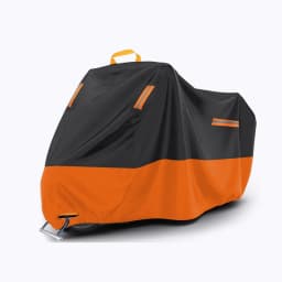 Universal Motorcycle Cover 420D Heavy Duty Oxford Waterproof Outdoor Dustproof Rainproof Sun Protection UV Resistant All Weather