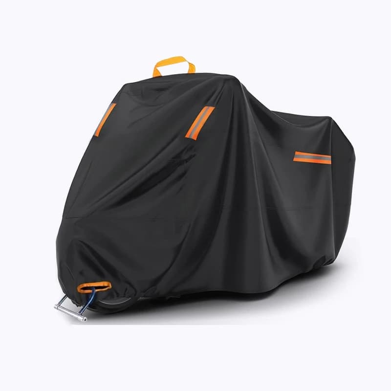 Universal Motorcycle Cover 420D Heavy Duty Oxford Waterproof Outdoor Dustproof Rainproof Sun Protection UV Resistant All Weather
