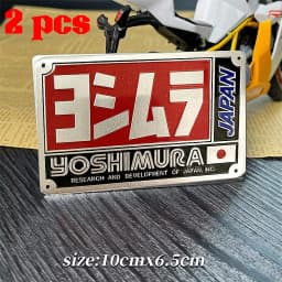 For Yoshimura Dirt Bike Exhaust 3D Sticker Motorcycle Accessories DB Killer Muffler Escape R1 R6 GP Alpha AT2 R77 R11 51MM 150CC