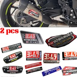 For Yoshimura Dirt Bike Exhaust 3D Sticker Motorcycle Accessories DB Killer Muffler Escape R1 R6 GP Alpha AT2 R77 R11 51MM 150CC