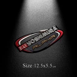 For Yoshimura Dirt Bike Exhaust 3D Sticker Motorcycle Accessories DB Killer Muffler Escape R1 R6 GP Alpha AT2 R77 R11 51MM 150CC