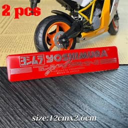 For Yoshimura Dirt Bike Exhaust 3D Sticker Motorcycle Accessories DB Killer Muffler Escape R1 R6 GP Alpha AT2 R77 R11 51MM 150CC