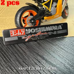 For Yoshimura Dirt Bike Exhaust 3D Sticker Motorcycle Accessories DB Killer Muffler Escape R1 R6 GP Alpha AT2 R77 R11 51MM 150CC