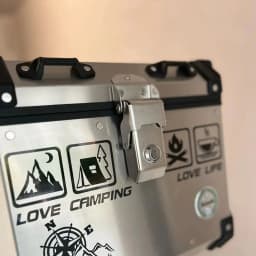 CANPING LOVE LIFE Camping Car Stickers Wilderness Campfire Adventure Motorcycle Body Decoration Stickers Coffee Waterproof