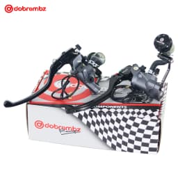 Motorcycle Modification22mm 19RCS Brake Clutch Levers Master Cylinder Hydraulic Pump Reservoir For Honda Suzuki Kawasaki Yamaha