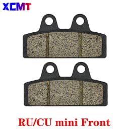 XCMT Electric Motorcycle Accessories Front Rear Brake Pads For Super Soco CU1 CU2 CU3 TS TC-MAX Pro TS RU CU-MINI Original Parts