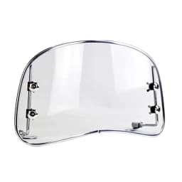 8.6inch Motorbike Windshield Clear Front Screen Wind Shield Screens Deflectors For Roman Holiday Electric Vehicle Emma Sunny