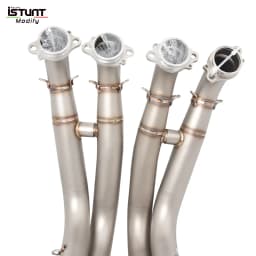 For BMW S1000RR 2019 - 2025 S1000R 2021 - 2025 Motocycle Exhaust System Front Link Pipe Connect Original Muffler Escape Moto