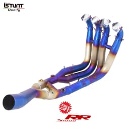 For BMW S1000RR 2019 - 2025 S1000R 2021 - 2025 Motocycle Exhaust System Front Link Pipe Connect Original Muffler Escape Moto