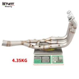 For BMW S1000RR 2019 - 2025 S1000R 2021 - 2025 Motocycle Exhaust System Front Link Pipe Connect Original Muffler Escape Moto