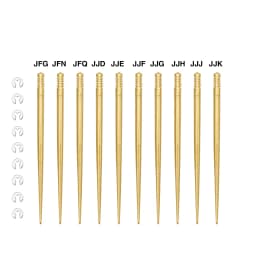 ZSDTRP 10pcs Keihin PE PWK 21-34mm Motorcycle Modified Carburetor Main Oil Needle Diaphragm Part Jet needle N427-46