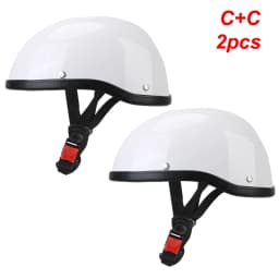 Motorcycle Helmet MTB Bike Unisex Cycling Safety Protector Half Face Type Retro Vintage Ultralight Fashion Motorbike Accessories
