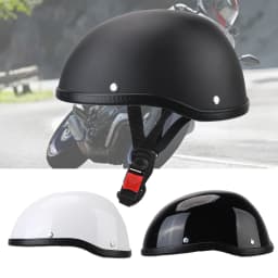 Motorcycle Helmet MTB Bike Unisex Cycling Safety Protector Half Face Type Retro Vintage Ultralight Fashion Motorbike Accessories