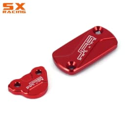 For HONDA CR 125R 250R CRF 150R 250R 250X 450R 450X 250RX 250F 02-22 Motorcycle CNC Front Rear Brake Fluid Reservoir Cap Cover