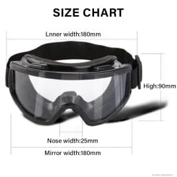 Motorcycle Goggles Glasses Men Women Eye Protect Off-road Cycling Safety Anti Dust Glasses Protection Moto Dust-proof Eyeglasses