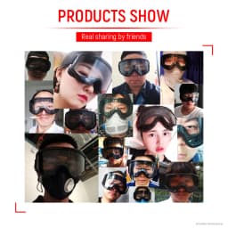 Motorcycle Goggles Glasses Men Women Eye Protect Off-road Cycling Safety Anti Dust Glasses Protection Moto Dust-proof Eyeglasses