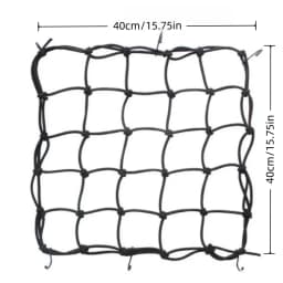 Motorcycle Cargo Net , Elastic Luggage Mesh Nets for Motorcycle Bike Scooter, Heavy Duty Bungee Holder Organizer Accessories