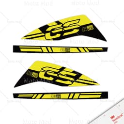 Motorcycle HandGuard Stickers Decals Waterproof For R1250GS ADV R1200GS Adventure F850/750/650GS F900XR 40 Years Triple Black