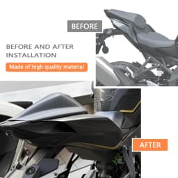 ZX4R ZX4RR ZX25R Side Panel Fairing Modification Rear Spoiler Aerodynamic Winglet Fairing For ZX-25R ZX-4R ZX-4RR 2020-2025