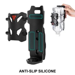 Motorcycle Outdoor Riding Mirror Handlebar Water Bottle Cup Holder Universal Adjustable Drinking Cup Bracket
