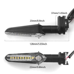 MT-07 MT-09 LED Turn Signal Indicator Light For Yamaha YZF R6 R1 R3 R7 R9 R15 MT07 MT09 T7 TRACER 700 900 9/GT XSR 700 XJ6 FZ1