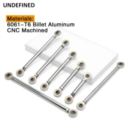 Chrome Motorcycle Shift Rod Linkage M6 Left-Right Side Thread 40-400mm 60 80 100 120 160 180 200 220 240 260 280 320 340 380mm