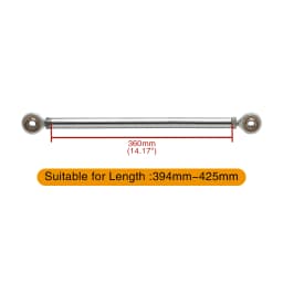 Chrome Motorcycle Shift Rod Linkage M6 Left-Right Side Thread 40-400mm 60 80 100 120 160 180 200 220 240 260 280 320 340 380mm